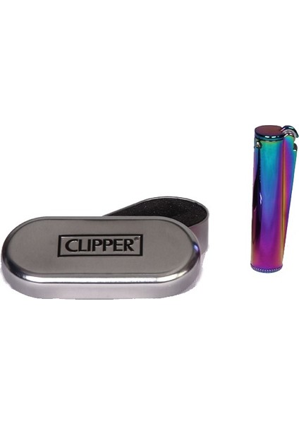 Clipper Clipper Benzinli Çakmak + Renkli + Özel Kutu