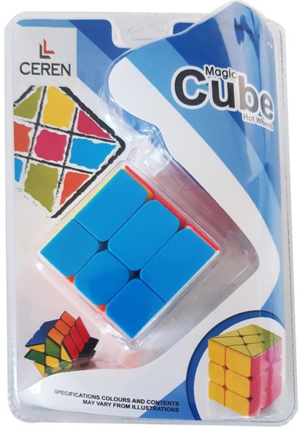 Kartelada Şekilli Rubik Küp