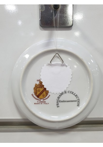 Çiçek Sepeti Desenli 24K Altın Depos Tabak