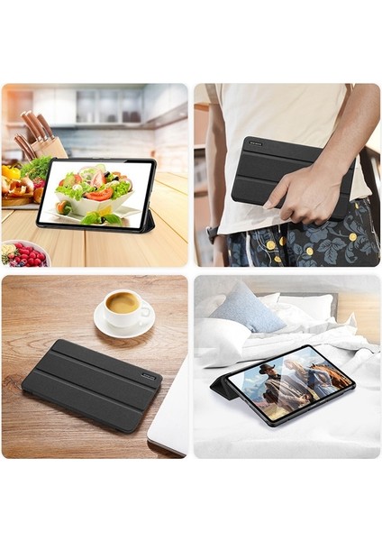 Huawei Matepad 10.4 Kılıf Soft Tpu Mıknatıslı Domo Kılıf AL-33914 Siyah fiyatları