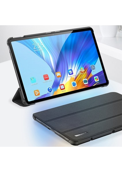 Huawei Matepad 10.4 Kılıf Soft Tpu Mıknatıslı Domo Kılıf AL-33914 Siyah fırsatları