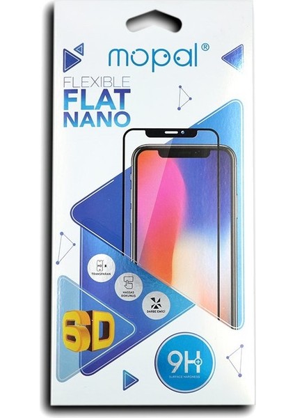 Samsung Galaxy A21S Flat Nano 6d Tam Kaplama Ekran Koruyucu