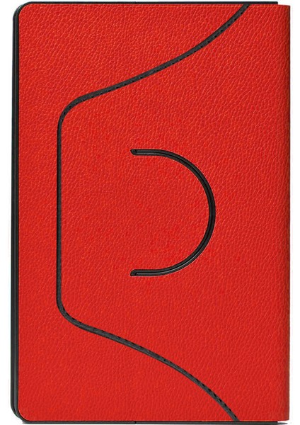 Universal Tablet Kılıfı (7" Ekran Tabletler Için) Kırmızı