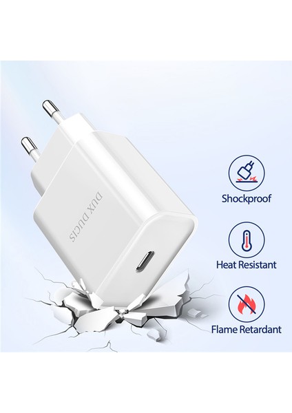 Dux Ducıs Pd 20W Hızlı Şarj Aleti 20W Usb-C Güç Adaptörü C50 indirimleri