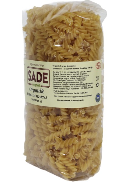 Burgu Makarna 500 gr fiyatları