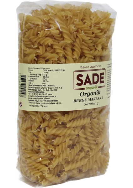 Burgu Makarna 500 gr modelleri
