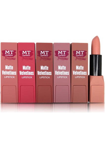 mt Matte Velvetines 6 Lı Ruj Seti Lipstick 07-12