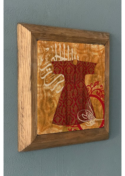 Masif Çerçeveli Kaftan Doğaltaş Tablo Pano Oscar Stone Decor 28X28 cm fiyatları