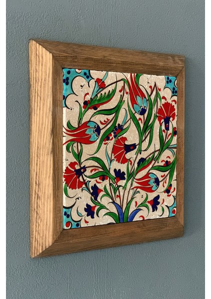 Masif Çerçeveli Taş Tablo-Wall Decor- Oscar Stone Decor 28X28 cm fiyatları