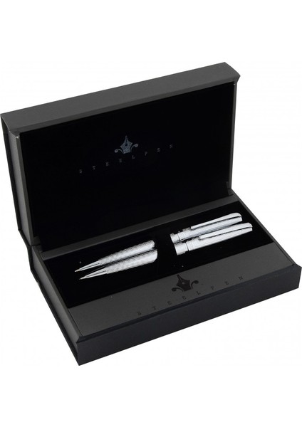 Carens Tükenmez & Versatil Kalem Seti Parlak Krom 264TV