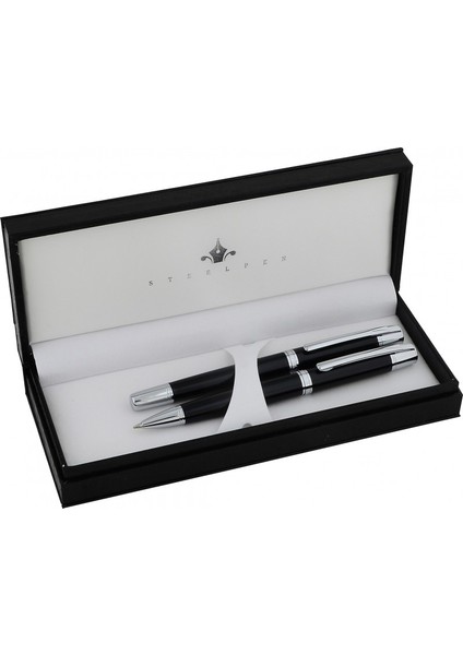 Serra Dolma & Tükenmez Kalem Seti Siyah 800-1DT