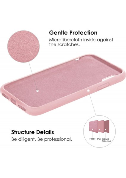 Oppo A12 Kılıf Silikon Içi Kadife Nano - Turuncu modelleri