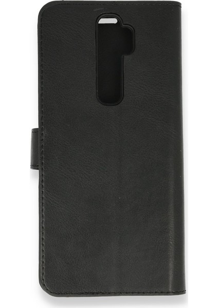 Oppo A9 2020 Kılıf Kapaklı Cüzdan Standlı - Siyah