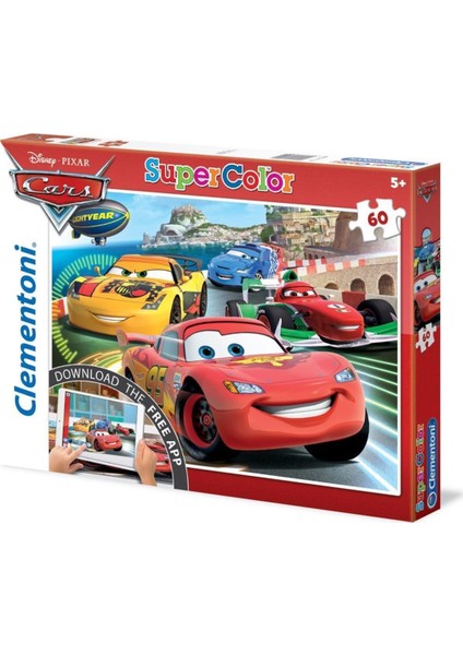 Cars Puzzle - 60 Parça