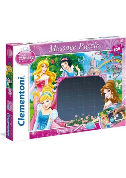 Princess Message Puzzle - 104 Parça