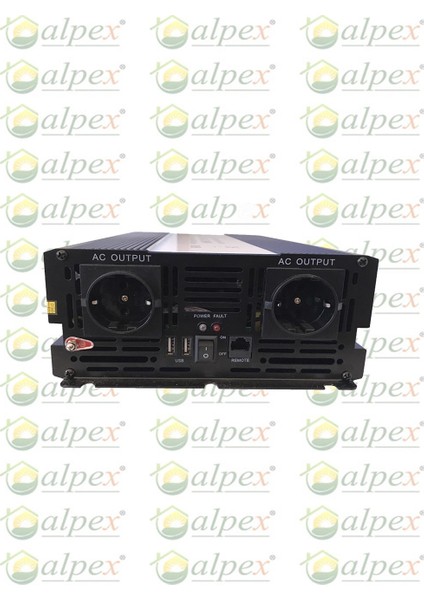 3000 W 24 Volt Tam Sinüs Inverter