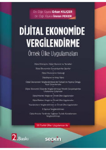 Dijital Ekonomide Vergilendirme - Erkan Kılıçer