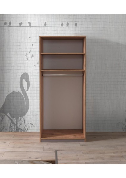 Ekonomik 2 Kapılı Gardrop Elbise Dolabı 80x53x180cm fiyatları