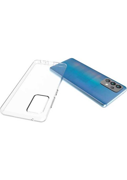 Samsung Galaxy A52 Kılıf Şeffaf Hibrit Silikon Esnek Kapak