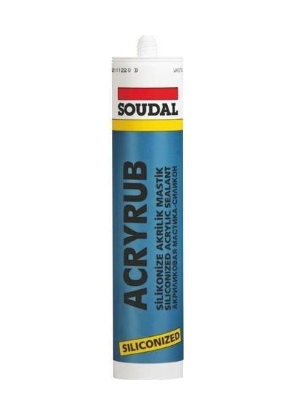 Acryrub Silikonize Mastik 310 ml Antrasit