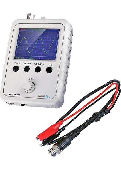 DSO150 Montajlı Dijital Osiloskop Kiti + Prob (Oscilloscope Kit)