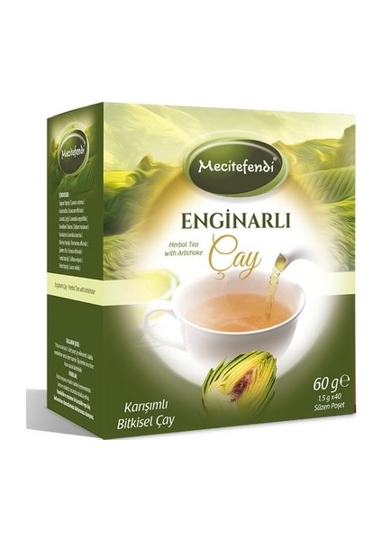 Enginar Çay 40 Süzen Poşet