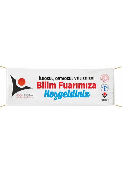 Bilim Fuarı Pankart 1