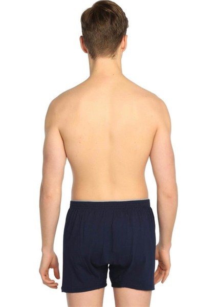 6'lı Paket Düğmeli Penye Erkek Düz Boxer modelleri