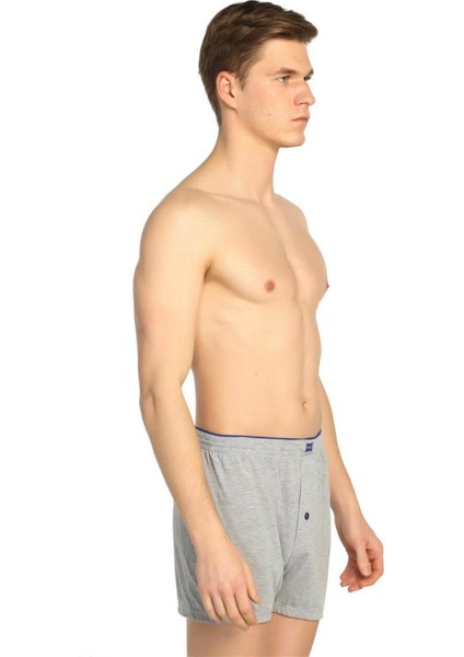 Penye 12'li Paket Düğmeli Düz Erkek Boxer fiyatları