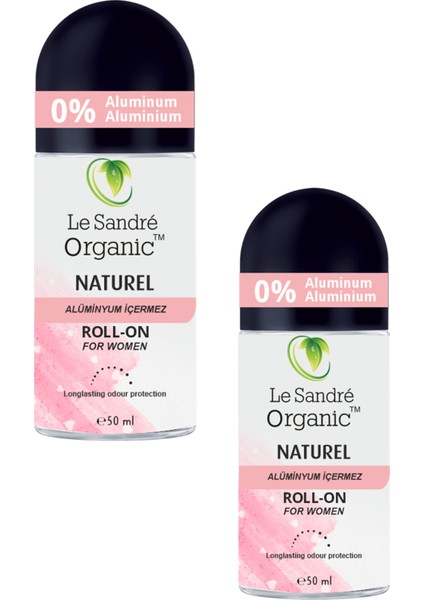 Alüminyum Içermez Kadın Roll-On Ikili Set 50 ml