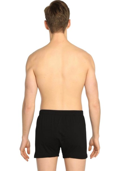 Penye Düğmeli Düz Erkek Boxer modelleri