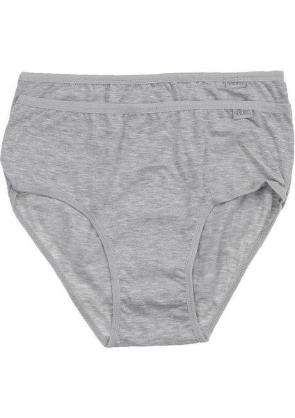 3043 6'lı Paket Likralı Bato Yüksek Bel Bayan Külot