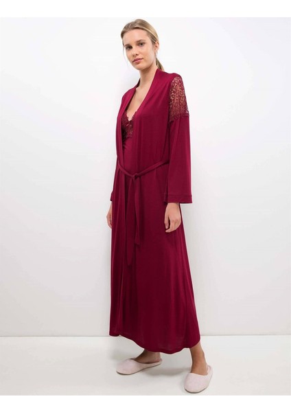5045 6'lı Penye Dantelli Pijama Gecelik Çeyiz Seti modelleri