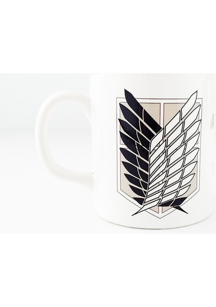Attack On Titan Keşif Birliği Logo Kupa Bardak