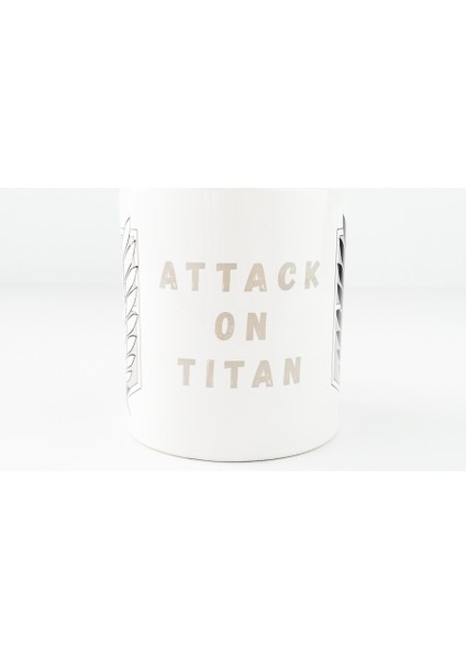 Attack On Titan Keşif Birliği Logo Kupa Bardak