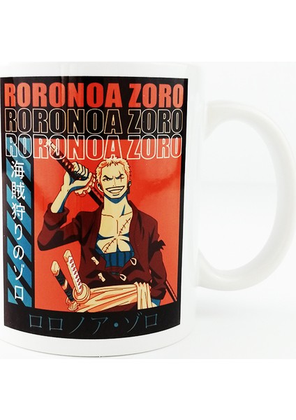 One Piece Roronoa Zoro Kupa Bardak