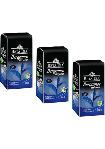 Beta Tea Bergamot Rüyası (500 Gr) x 3 'lü