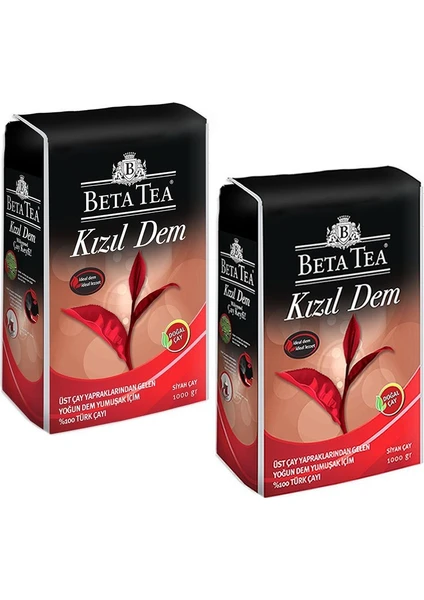 Beta Tea Kızıl Dem Türk Çayı 1 gr x 2 'li