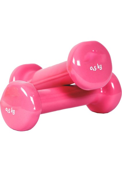 0,5 kg x 2 Adet Yumuşak Kaplamalı Demir Dambıl