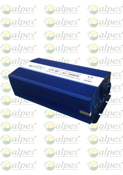 1000 W 12 Volt Tam Sinüs Inverter