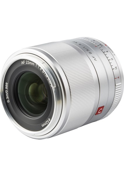 Af 23MM F/1.4 Xf Lens Silver (Fujifilm X)