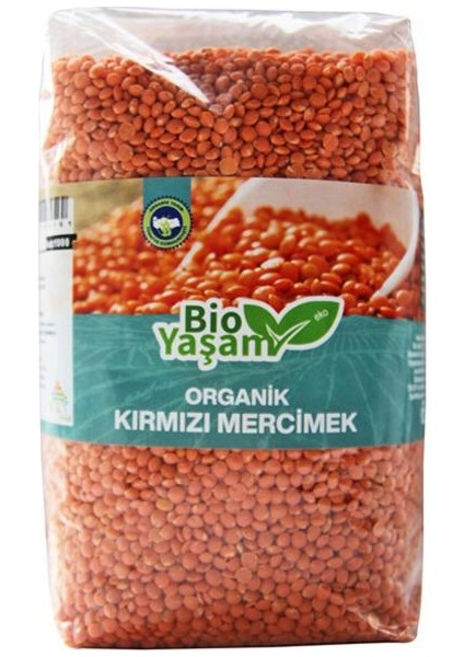 Organik Kırmızı Mercimek ( 1 kg )