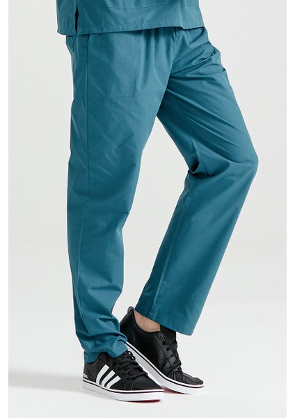 Petrol Yeşili Tek Alt Terikoton Ince Kumaş Renkli Dr Greys Kesim Forma fiyatları