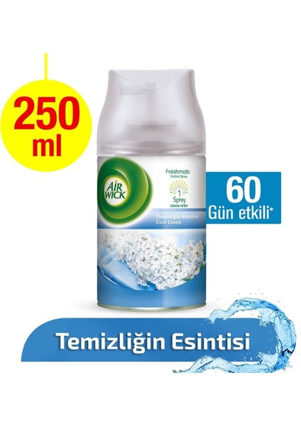 Oda Parfümü Cool Lınen Temizliğin Esintisi 250 ml