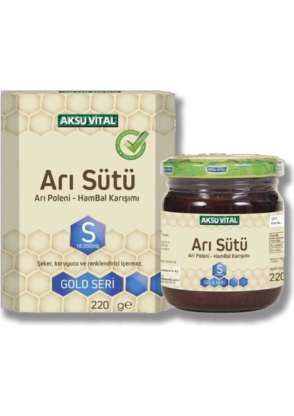 Arı Sütü Polen & Ham Bal Karışımı 3 x 220 gr fiyatları