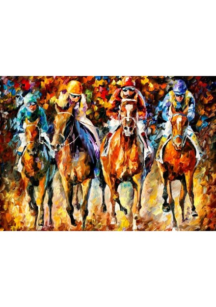 Leonid Afremov 3 1000 Parça Ahşap Puzzle Yapboz