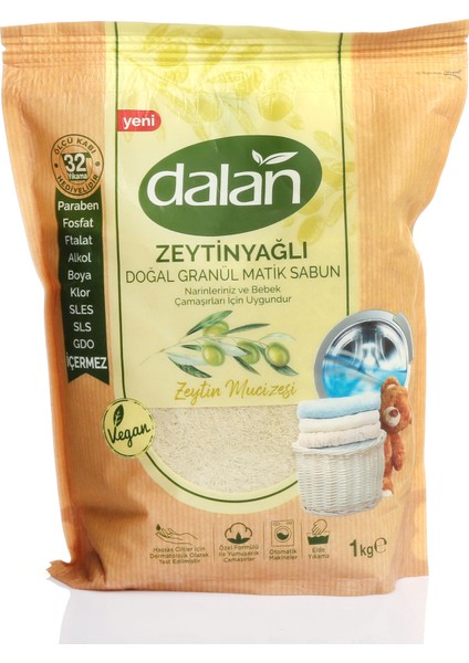 Granül Sabun Zeytinyağlı 1 kg