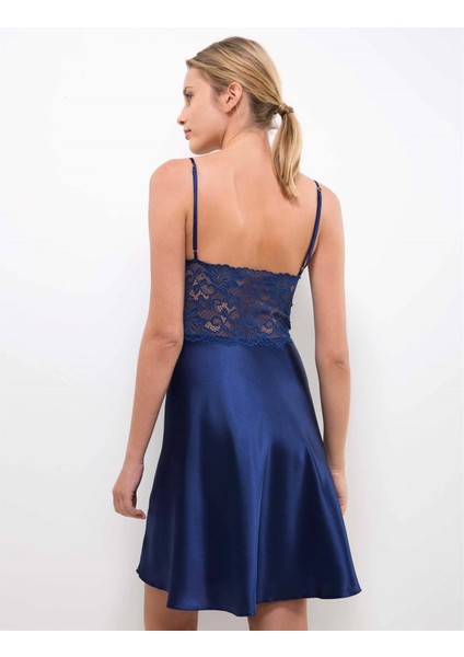 627 Saten Dantel Kaplı Çeyizlik Gecelik fiyatları