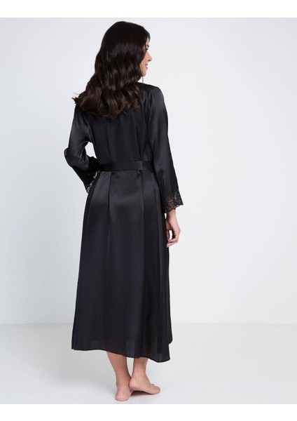 4370 2'li Çeyizlik Saten Uzun Gecelik Sabahlık Takım indirimleri