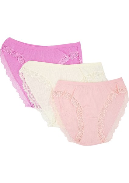 0517 Paçası Dantelli Kaşkorse Bayan Bikini Külot fiyatları